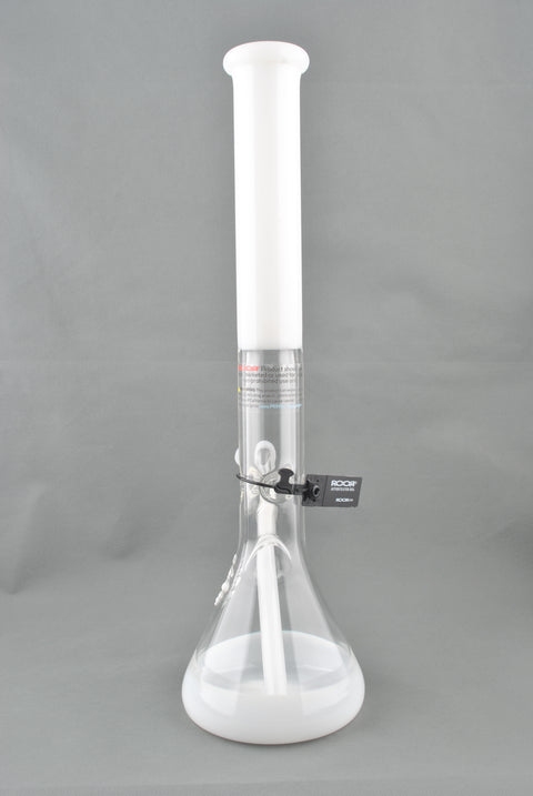 Roor Glass 45x5 18" Beaker - White