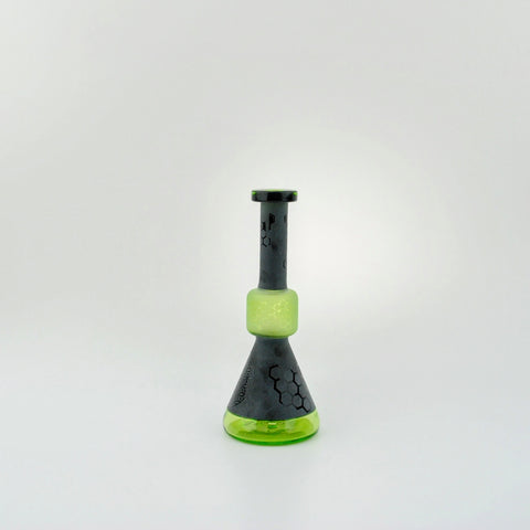 Fluorescent Green & Sandblasted Mini Tube