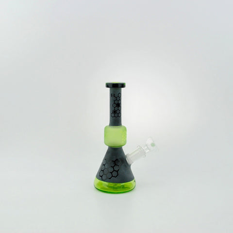 Fluorescent Green & Sandblasted Mini Tube