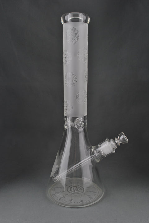 Encore Glass 16" Sand Blasted Etch Beaker