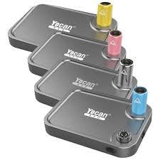 YoCan Red Slate Single Jet 2-in-1 Torch and Tray
