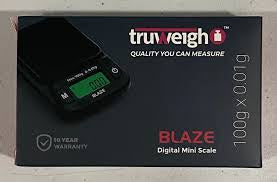 Truweigh Blaze Digital Mini Scale 100g x 0.01g