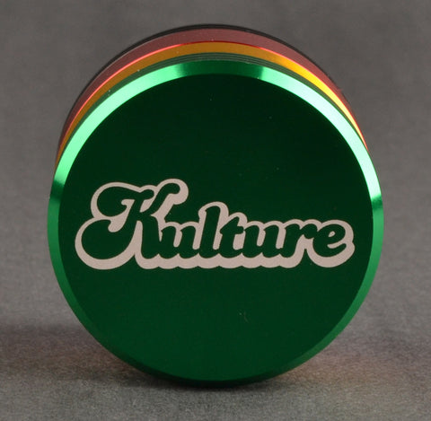 Kulture 50mm Rasta Multistage 4 Piece Grinder 1 - KultureVA