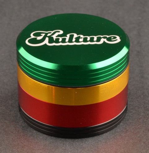 Kulture 50mm Rasta Multistage 4 Piece Grinder 1 - KultureVA