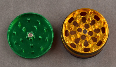 Kulture 50mm Rasta Multistage 4 Piece Grinder 1 - KultureVA