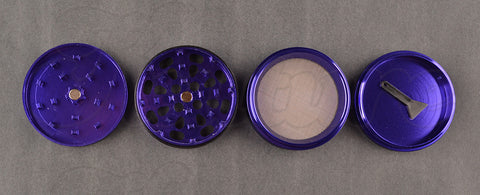 Kulture 55mm Purple Multistage 4 Piece Grinder 1 - KultureVA