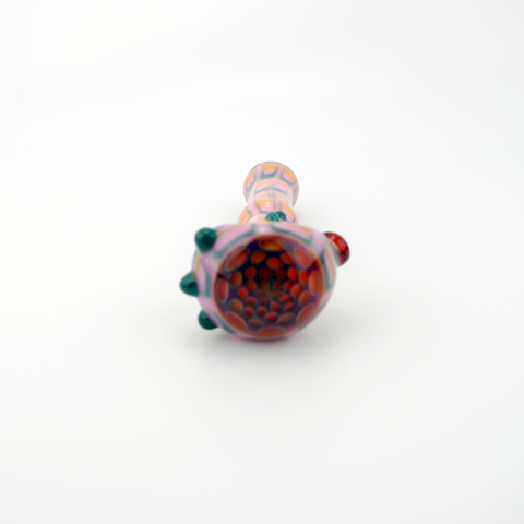 Pink Honeycomb Spoon