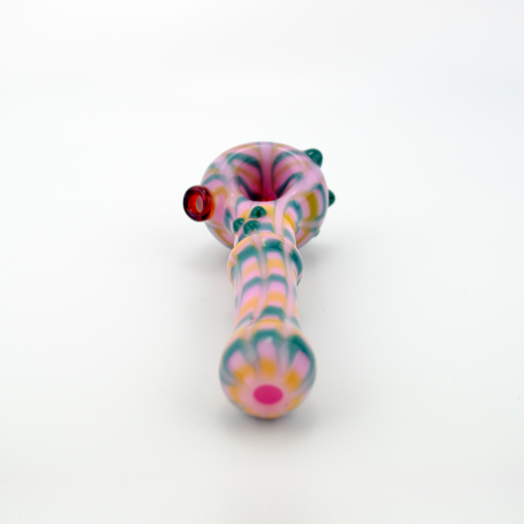 Pink Honeycomb Spoon