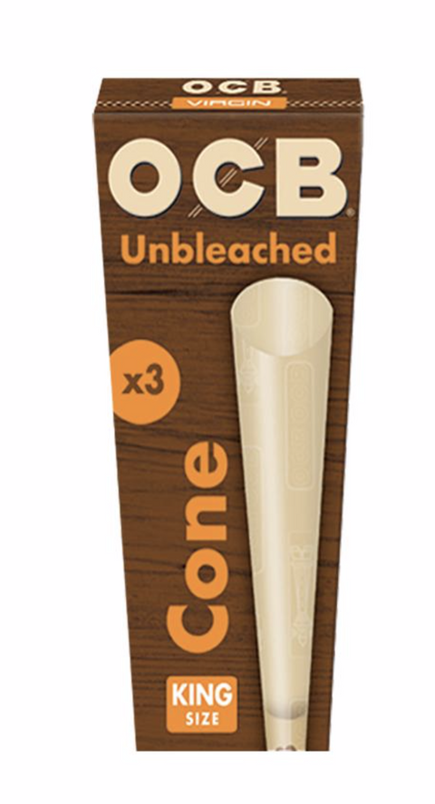 OCB Unbleached Cones - King Size