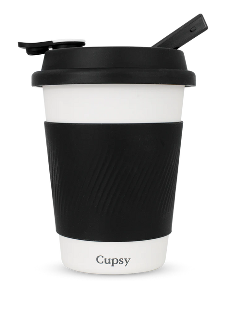 Puffco Cupsy Coffee Cup Water Pipe - Black