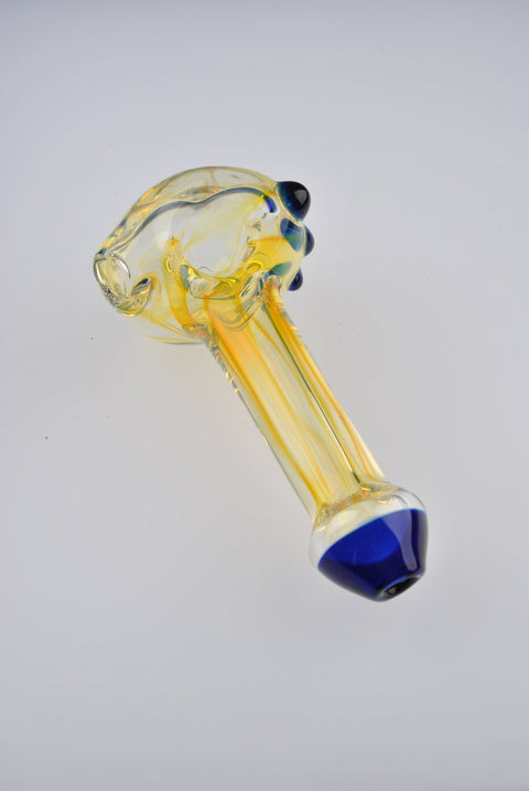 Andy Dillion Small Fumed Spoon w/ Color Dot & Mouthpiece - MS01