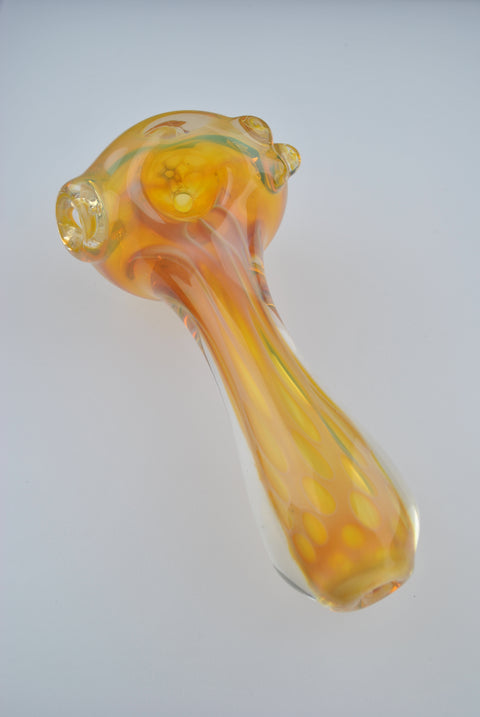Lost Boys Glass Double Honey Comb Handpipe