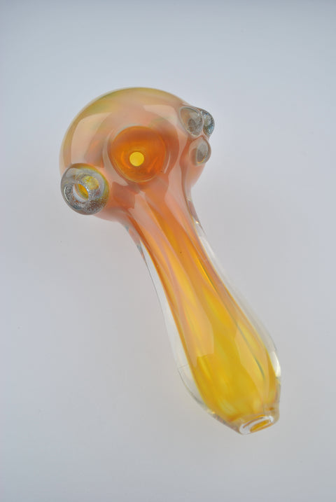 Lost Boys Glass Double Honey Comb Handpipe
