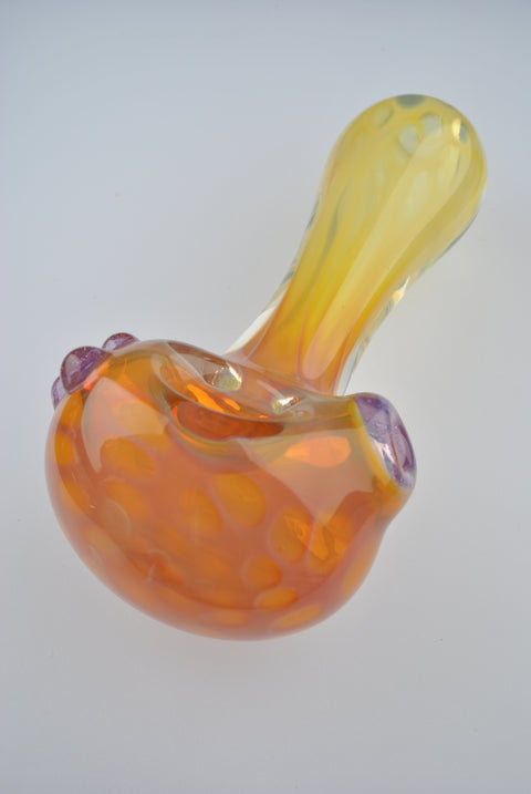 Lost Boys Glass Double Honey Comb Handpipe
