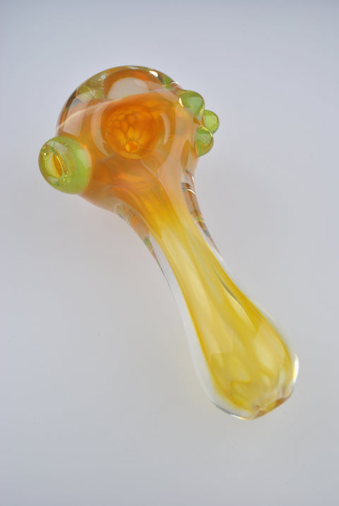 Lost Boys Glass Double Honey Comb Handpipe