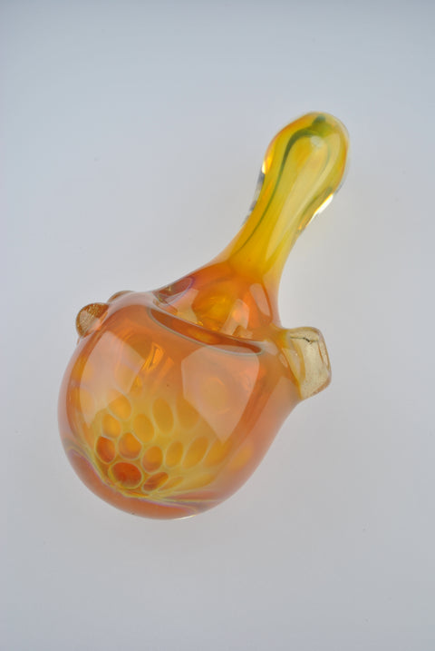 Lost Boys Glass Double Honey Comb Handpipe