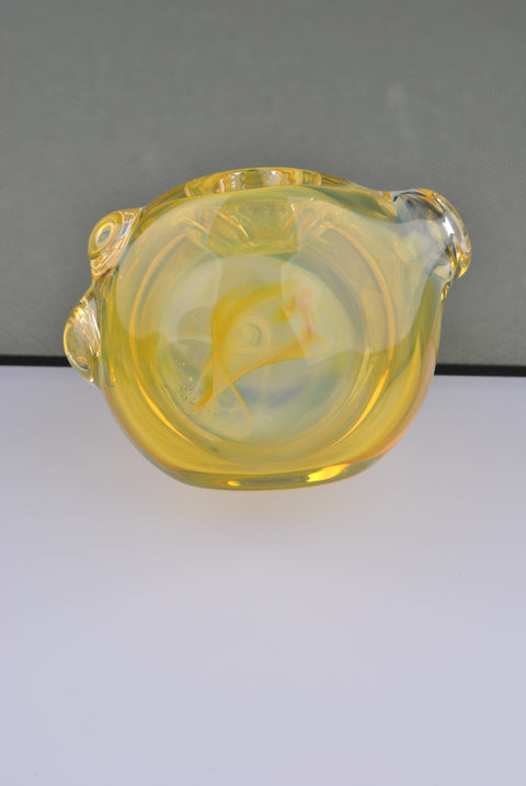 Lost Boys Glass Honey Comb Spiral Front Handpipe