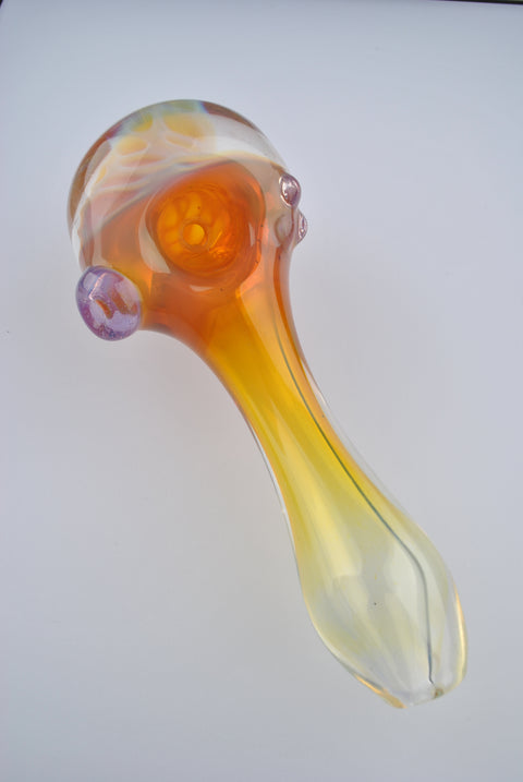 Lost Boy Glass Honeycomb Handpipe