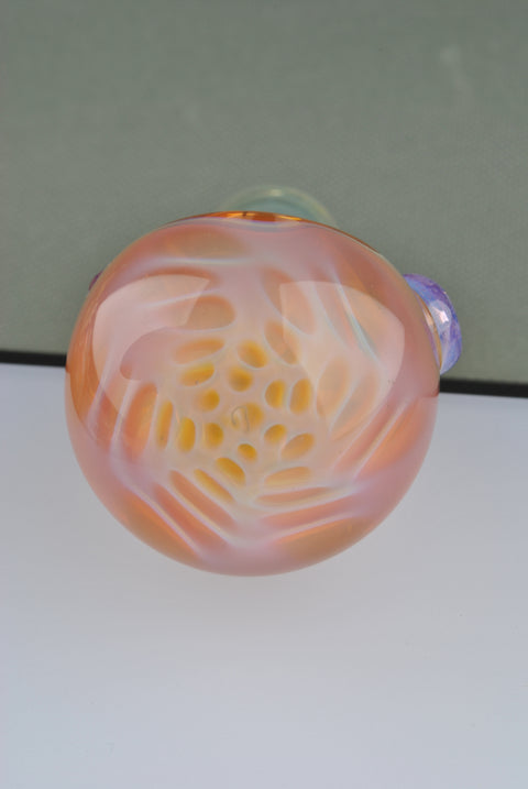 Lost Boy Glass Honeycomb Handpipe