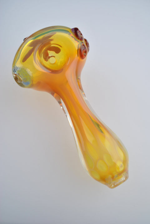 Lost Boys Glass Honeycomb Starfish Hand Pipe