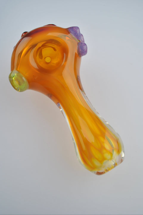 Lost Boys Glass Honeycomb Starfish Hand Pipe