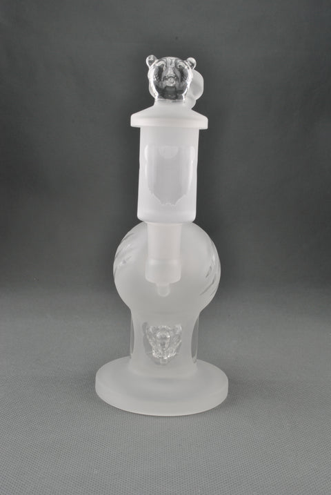 Bear Quartz Worked  Sphere Box set