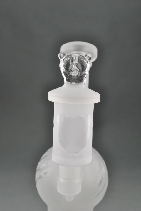 Bear Quartz Worked  Sphere Box set