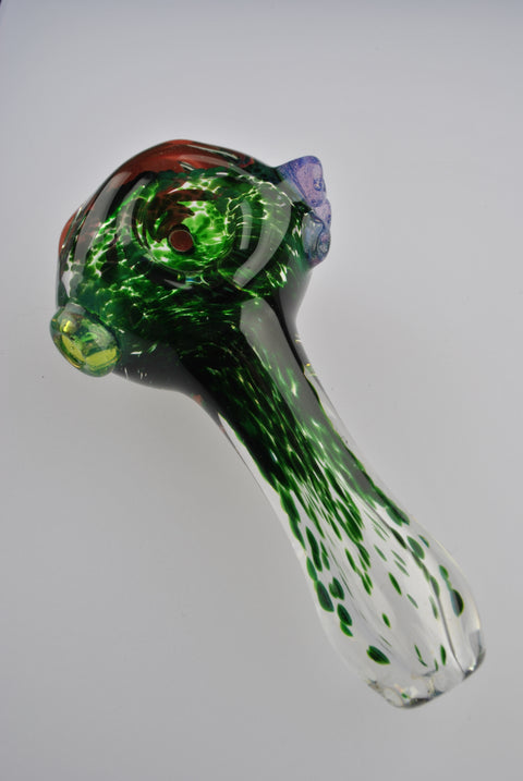 Lost Boys Glass Fritted Starfish Hand Pipe