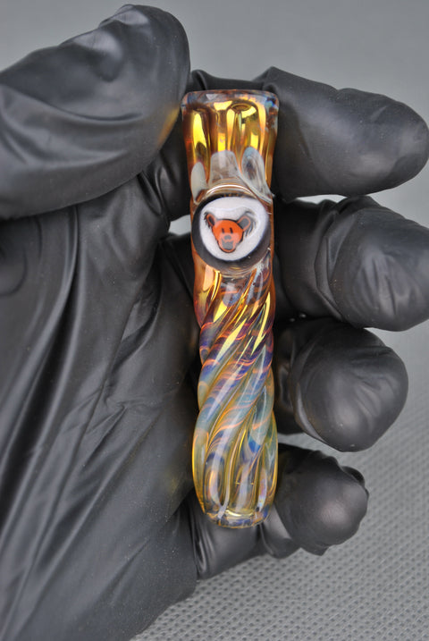 Matty White Fimed Onie w/ Millie Marble