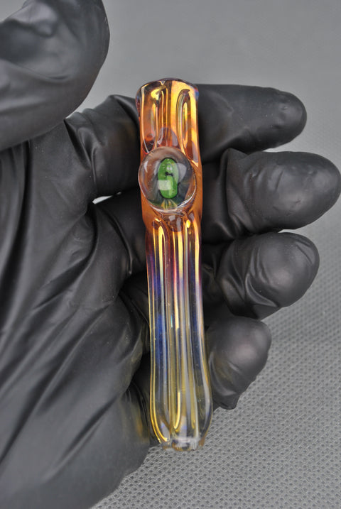 Matty White Fimed Onie w/ Millie Marble