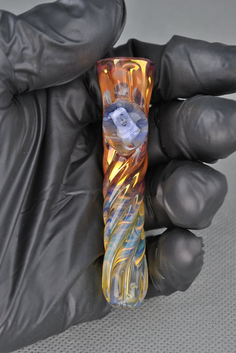 Matty White Fimed Onie w/ Millie Marble