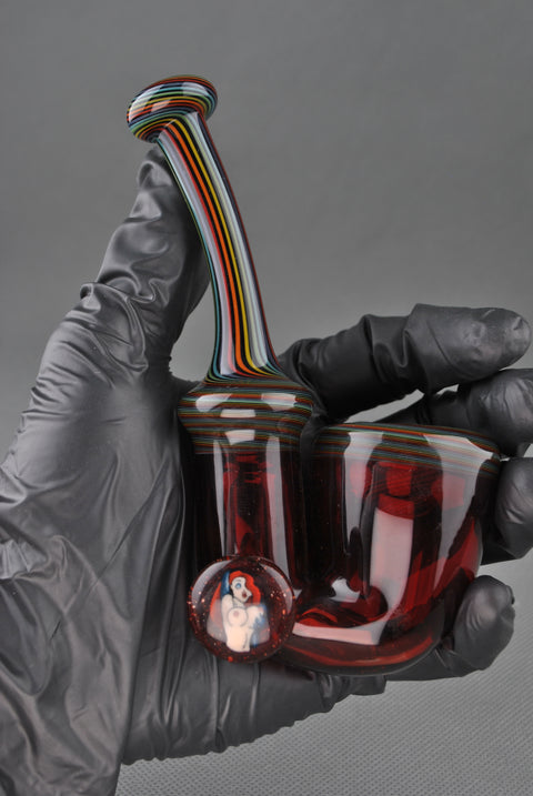 Matty White Red & Rainbow Sherlock W Jessica Rabbit Millie