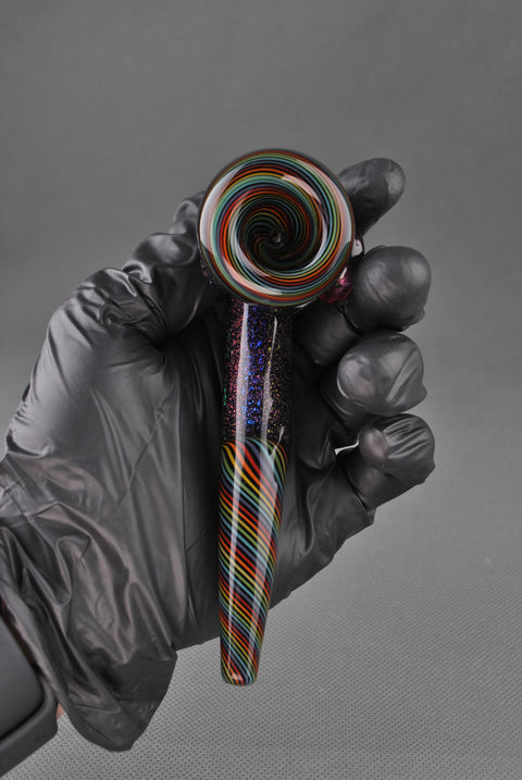 Matty White Rainbow & Dichro Sherlock W Happy Leaf Mille