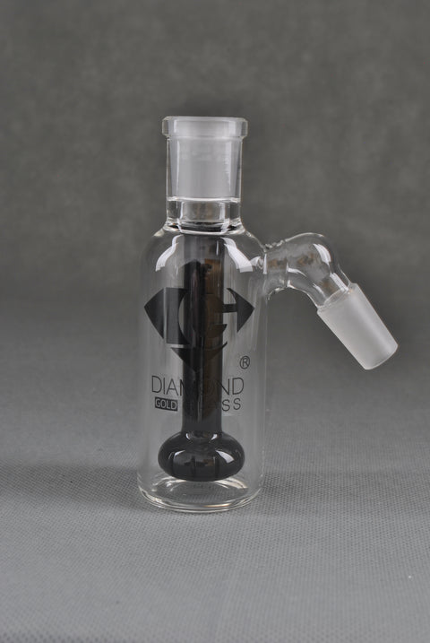 Diamond Glass Circ Perc Ashcatcher