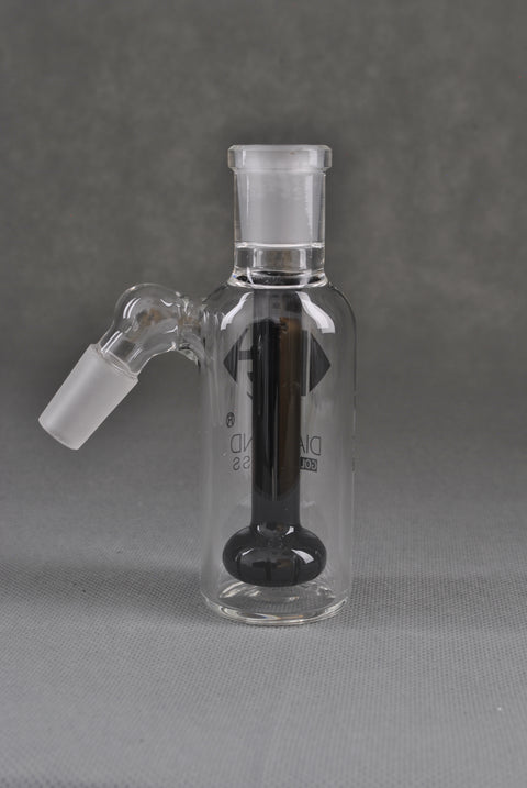 Diamond Glass Circ Perc Ashcatcher