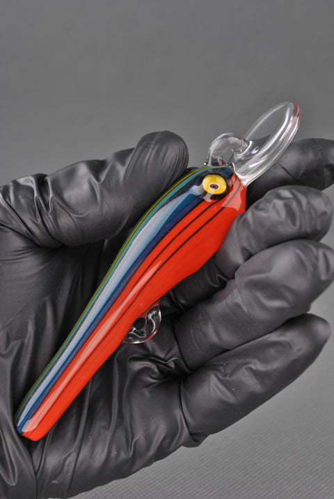 Matty White Rainbow Linework Fishing Lure Spoon