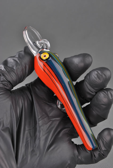 Matty White Rainbow Linework Fishing Lure Spoon