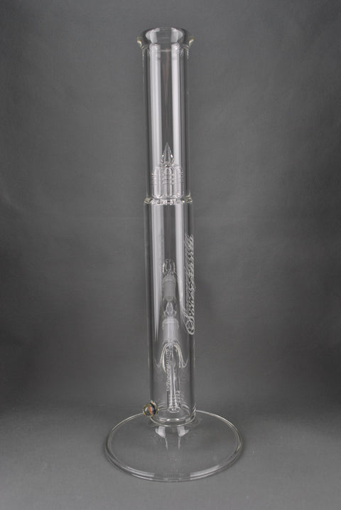 Sovereignty Glass Bishop - C- Diffy Tube w/ Removable  180 Gridded Downstem