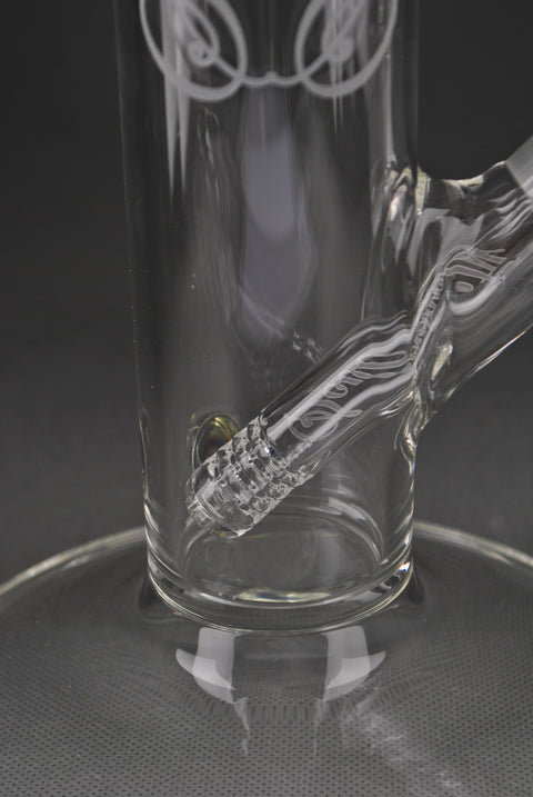 Sovereignty Glass Bishop - C- Diffy Tube w/ Removable  180 Gridded Downstem