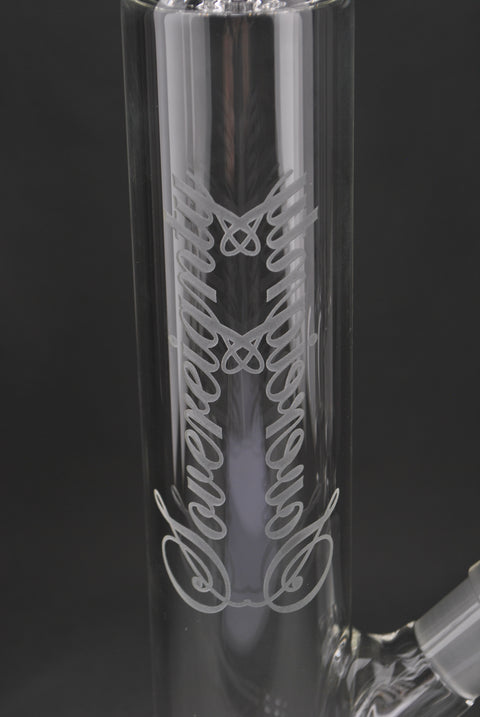 Sovereignty Glass Bishop - C- Diffy Tube w/ Removable  180 Gridded Downstem