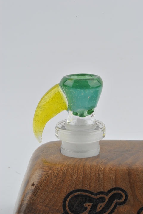 Gilliam Glass 14mm Double Color Slide w/ Built in Screen