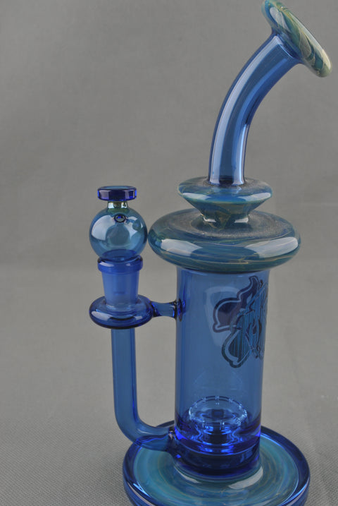 Mr. B Glass Blueberry Rig with Cap