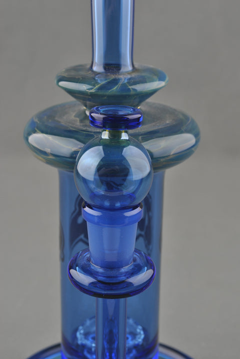 Mr. B Glass Blueberry Rig with Cap