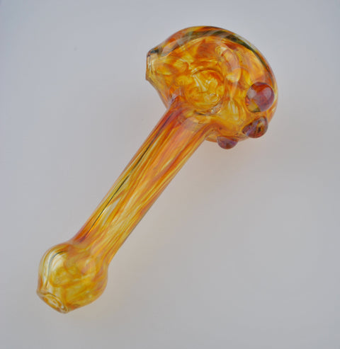 Andy Dillon Fumed Handpipe w/ Colored Dots