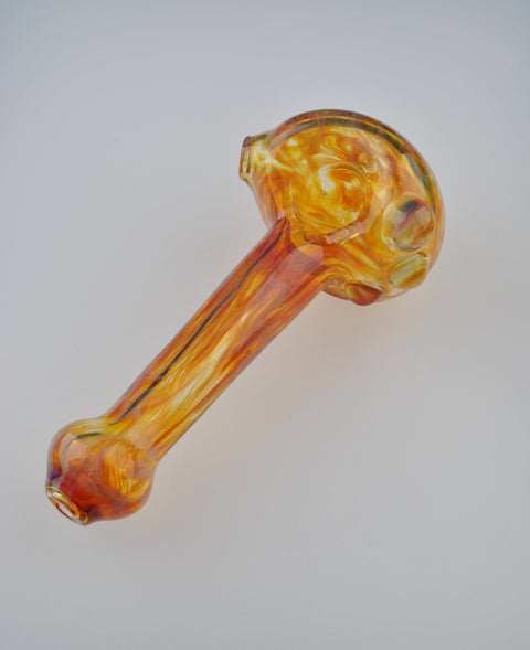 Andy Dillon Fumed Handpipe w/ Colored Dots