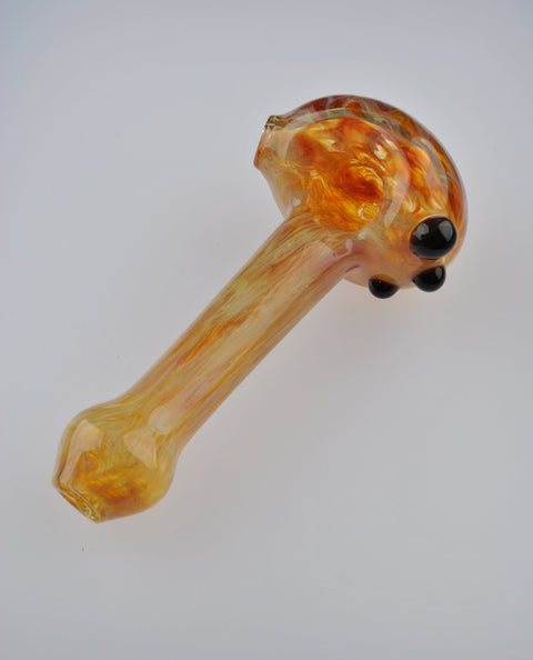 Andy Dillon Fumed Handpipe w/ Colored Dots