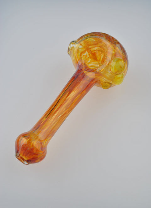 Andy Dillon Fumed Handpipe w/ Colored Dots