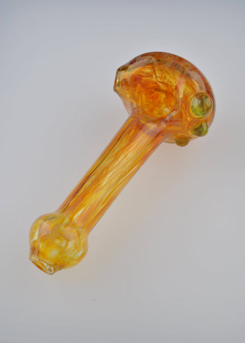 Andy Dillon Fumed Handpipe w/ Colored Dots