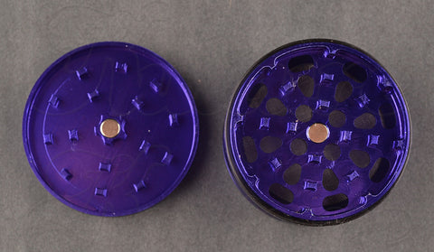 Kulture 55mm Purple Multistage 4 Piece Grinder 1 - KultureVA