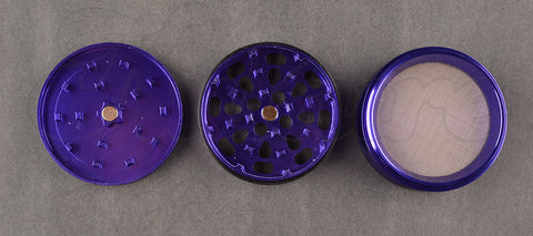 Kulture 55mm Purple Multistage 4 Piece Grinder 1 - KultureVA